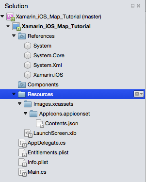 Xamarin iOS project structure
